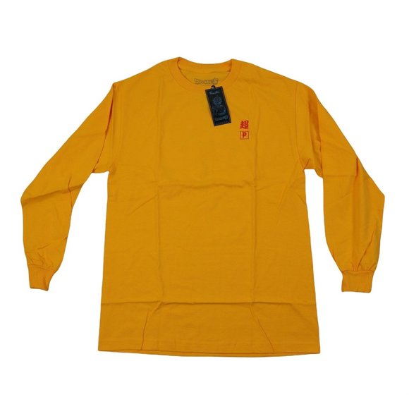 Primitive skateboard t-shirt gold color / long sleeve / dragonball graphic tee - Picture 1 of 5